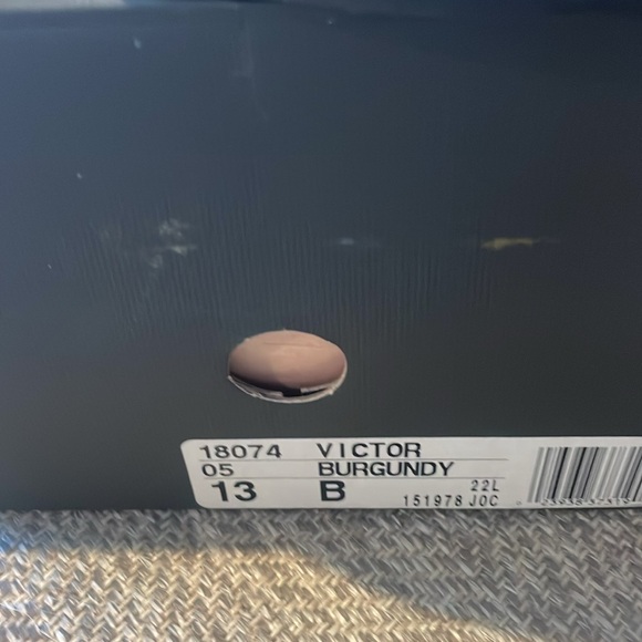 Men’s Florsheim Victor Burgundy loafer 13 B - Picture 2 of 3